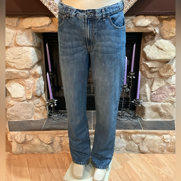 Land’s End Men's Stretch Comfort Waist Traditional Fit Jean 35 - Picture 1 of 7